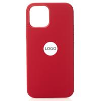 Силиконовый чехол Lux Colors с поддержкой MagSafe для iPhone 12 / iPhone 12 Pro Red
