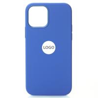 Силиконовый чехол Lux Colors с поддержкой MagSafe для iPhone 12 / iPhone 12 Pro Capri Blue