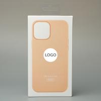 Силиконовый чехол Lux Colors с поддержкой MagSafe для iPhone 12 Pro Max Cantaloupe