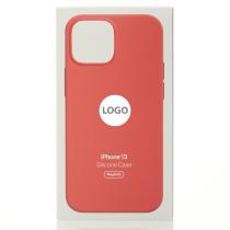 Силиконовый чехол Lux Colors с поддержкой MagSafe для iPhone 13 Nectarine