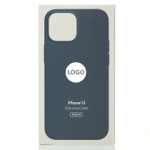 Силиконовый чехол Lux Colors с поддержкой MagSafe для iPhone 13 Abyss Blue