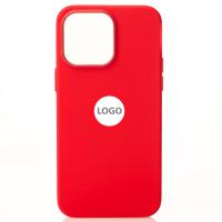 Силиконовый чехол Lux Colors с поддержкой MagSafe для iPhone 14 Pro Max Red