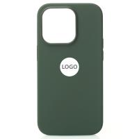 Силиконовый чехол Lux Colors с поддержкой MagSafe для iPhone 14 Pro Olive