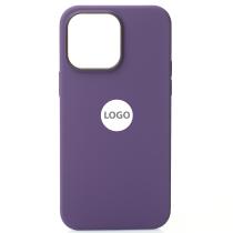 Силиконовый чехол Lux Colors с поддержкой MagSafe для iPhone 14 Pro Max Iris