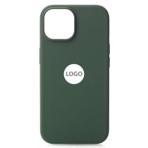 Силиконовый чехол Lux Colors с поддержкой MagSafe для iPhone 15 Cypress