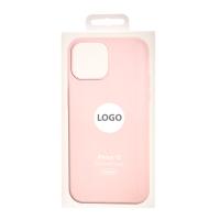 Силиконовый чехол Lux Colors с поддержкой MagSafe для iPhone 15 Light Pink