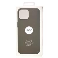 Силиконовый чехол Lux Colors с поддержкой MagSafe для iPhone 15 Clay