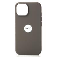 Силиконовый чехол Lux Colors с поддержкой MagSafe для iPhone 15 Plus Clay