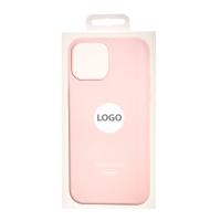 Силиконовый чехол Lux Colors с поддержкой MagSafe для iPhone 15 Plus Light Pink