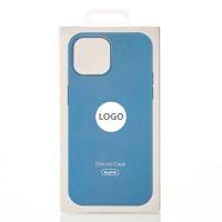 Силиконовый чехол Lux Colors с поддержкой MagSafe для iPhone 15 Plus Winter Blue