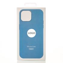 Силиконовый чехол Lux Colors с поддержкой MagSafe для iPhone 15 Plus Winter Blue