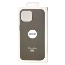 Силиконовый чехол Lux Colors с поддержкой MagSafe для iPhone 15 Pro Max Clay