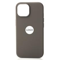 Силиконовый чехол Lux Colors с поддержкой MagSafe для iPhone 15 Pro Max Clay