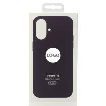 Силиконовый чехол Lux Colors с поддержкой MagSafe для iPhone 16 Plum