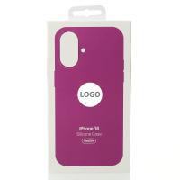 Силиконовый чехол Lux Colors с поддержкой MagSafe для iPhone 16 Fuchsia