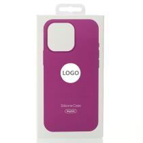 Силиконовый чехол Lux Colors с поддержкой MagSafe для iPhone 16 Pro Max Fuchsia