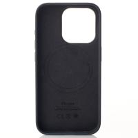 Силиконовый чехол Lux Colors с поддержкой MagSafe для iPhone 15 Plus Black