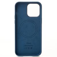 Силиконовый чехол Lux Colors с поддержкой MagSafe для iPhone 15 Plus Storm Blue
