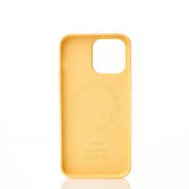 Силиконовый чехол Lux Colors с поддержкой MagSafe для iPhone 14 Pro Max Sunglow