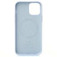 Силиконовый чехол Lux Colors с поддержкой MagSafe для iPhone 12 Pro Max Cloud Blue