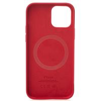Силиконовый чехол Lux Colors с поддержкой MagSafe для iPhone 13 Red