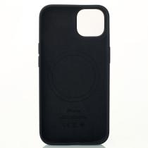 Силиконовый чехол Lux Colors с поддержкой MagSafe для iPhone 13 Midnight