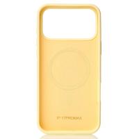 Силиконовый чехол Slim Ring Soft с поддержкой MagSafe для iPhone 17 Pro Max sunglow