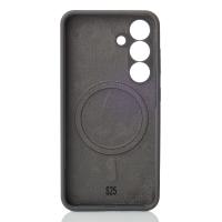 Силиконовый чехол Slim Ring Soft с поддержкой MagSafe для Samsung S25 stone gray