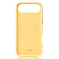 Силиконовый чехол Slim Ring Soft с поддержкой MagSafe для iPhone 17 AIR sunglow