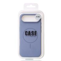 Силиконовый чехол Slim Ring Soft с поддержкой MagSafe для iPhone 17 AIR storm blue