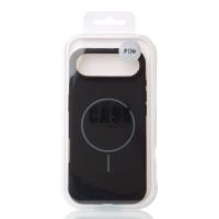 Силиконовый чехол Slim Ring Soft с поддержкой MagSafe для iPhone 17 AIR black