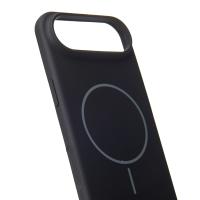 Силиконовый чехол Slim Ring Soft с поддержкой MagSafe для iPhone 17 AIR black
