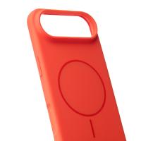 Силиконовый чехол Slim Ring Soft с поддержкой MagSafe для iPhone 17 AIR orange