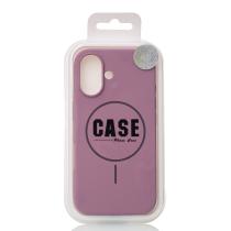 Силиконовый чехол Slim Ring Soft с поддержкой MagSafe для iPhone 17 lavander