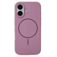 Силиконовый чехол Slim Ring Soft с поддержкой MagSafe для iPhone 17 lavander