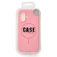 Силиконовый чехол Slim Ring Soft с поддержкой MagSafe для iPhone 17 pink