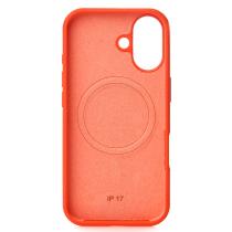 Силіконовий чохол Slim Ring Soft з підтримкою MagSafe для iPhone 17 orange