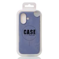 Силиконовый чехол Slim Ring Soft с поддержкой MagSafe для iPhone 17 storm blue