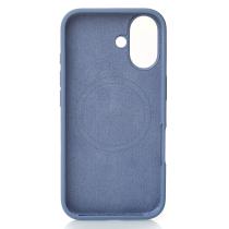 Силиконовый чехол Slim Ring Soft с поддержкой MagSafe для iPhone 17 storm blue