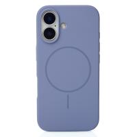 Силиконовый чехол Slim Ring Soft с поддержкой MagSafe для iPhone 17 storm blue