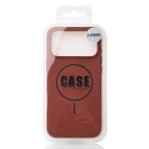 Силіконовий чохол Slim Ring Soft з підтримкою MagSafe для iPhone 17 Pro Max brown