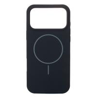 Силиконовый чехол Slim Ring Soft с поддержкой MagSafe для iPhone 17 Pro black