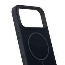 Силиконовый чехол Slim Ring Soft с поддержкой MagSafe для iPhone 17 Pro black