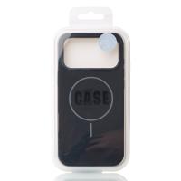 Силиконовый чехол Slim Ring Soft с поддержкой MagSafe для iPhone 17 Pro black