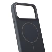 Силиконовый чехол Slim Ring Soft с поддержкой MagSafe для iPhone 17 Pro stone gray