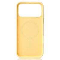 Силиконовый чехол Slim Ring Soft с поддержкой MagSafe для iPhone 17 Pro sunglow