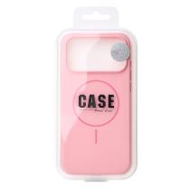 Силиконовый чехол Slim Ring Soft с поддержкой MagSafe для iPhone 17 Pro pink