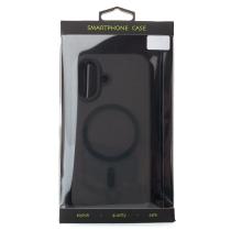 Силиконовый чехол SOFT MATT с поддержкой MagSafe для iPhone 17 black