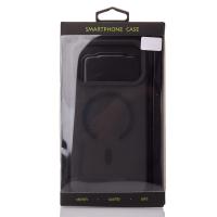 Силиконовый чехол SOFT MATT с поддержкой MagSafe для iPhone 17 Pro black