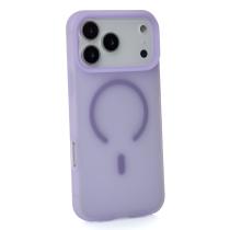 Силиконовый чехол SOFT MATT с поддержкой MagSafe для iPhone 17 Pro pale purple
